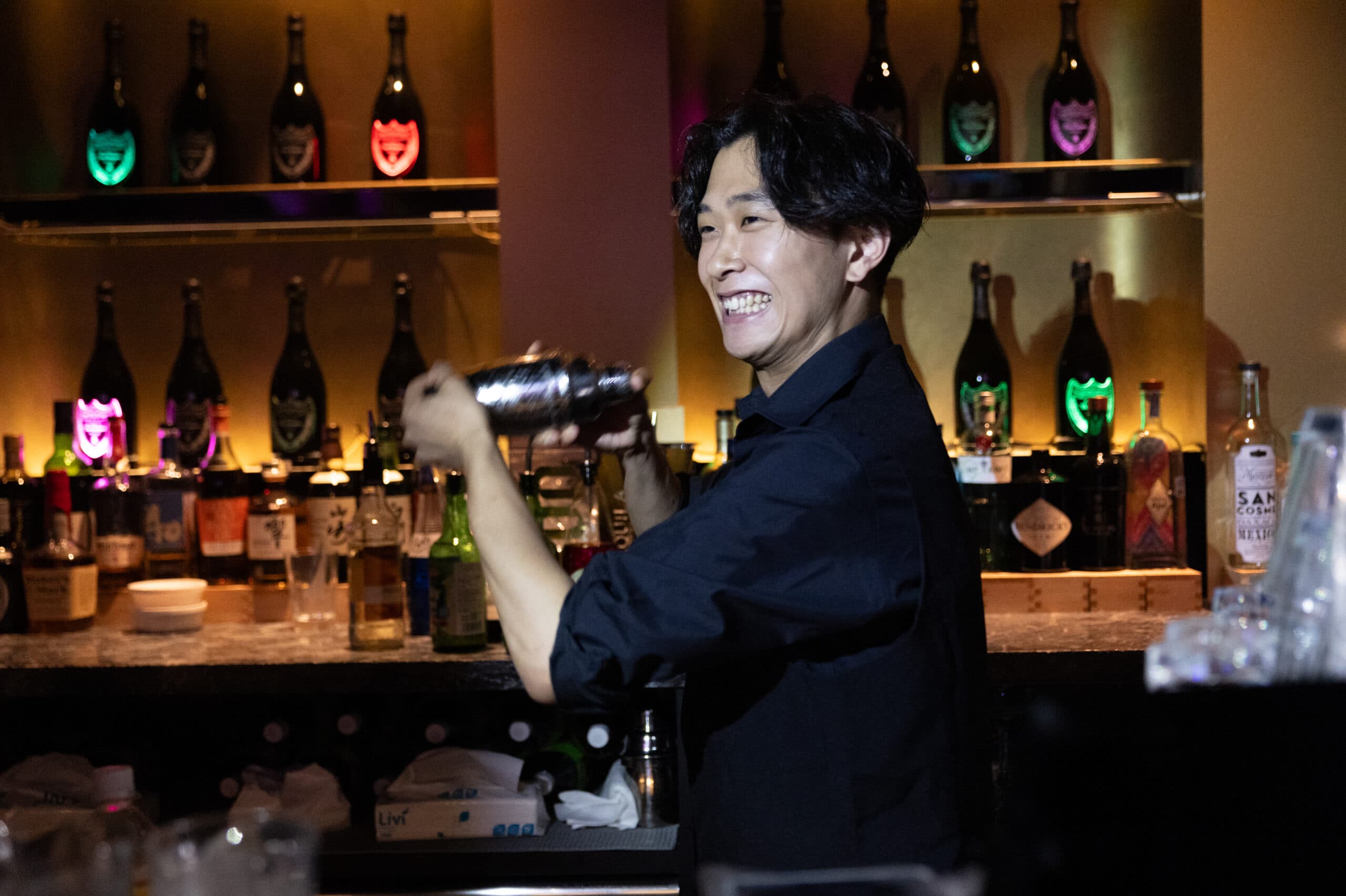 Zouk Tokyo bartender