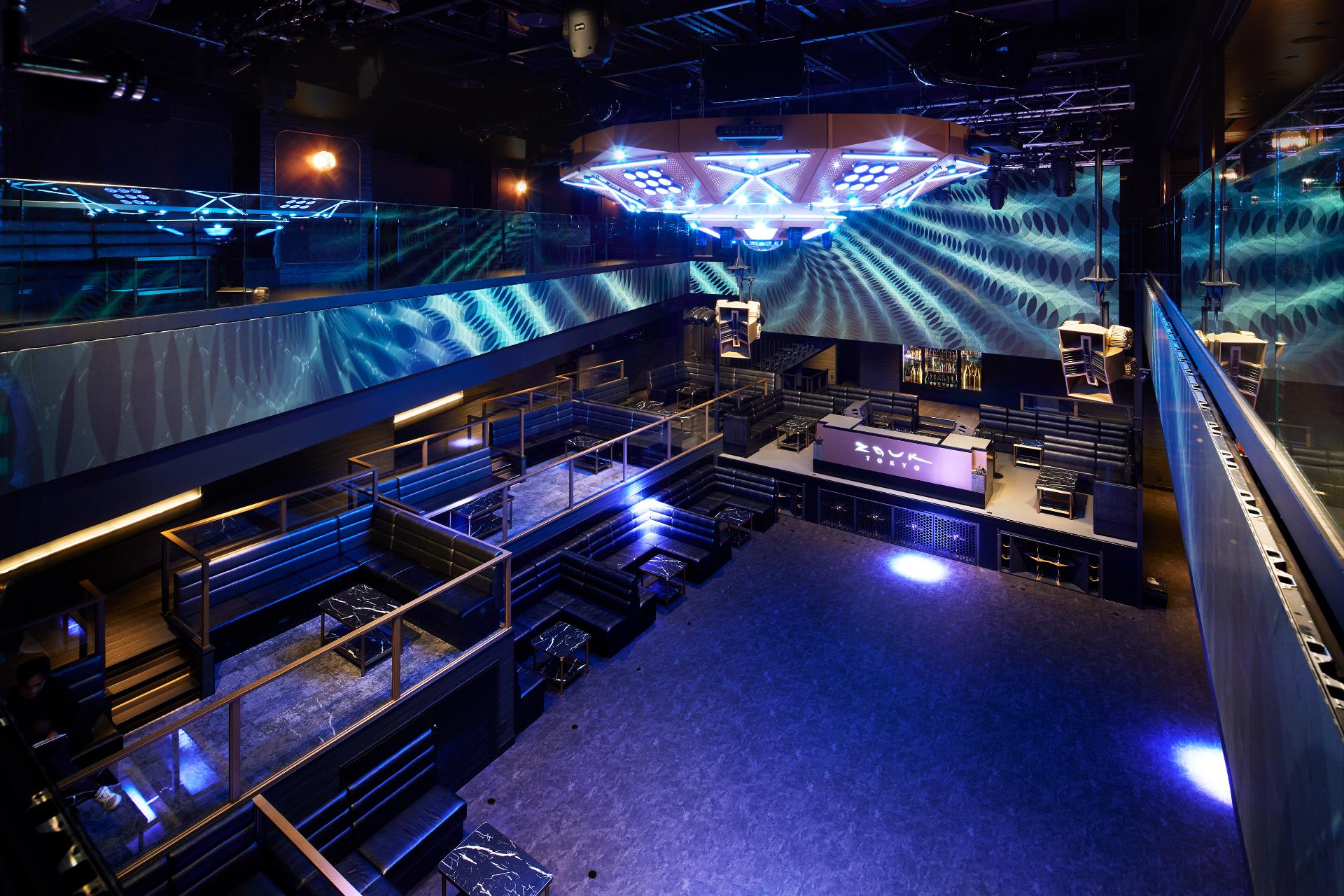 Zouk Tokyo floor atmosphere